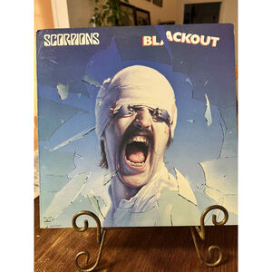 Scorpions Blackout Vinyl Lp VG+ Inserts *